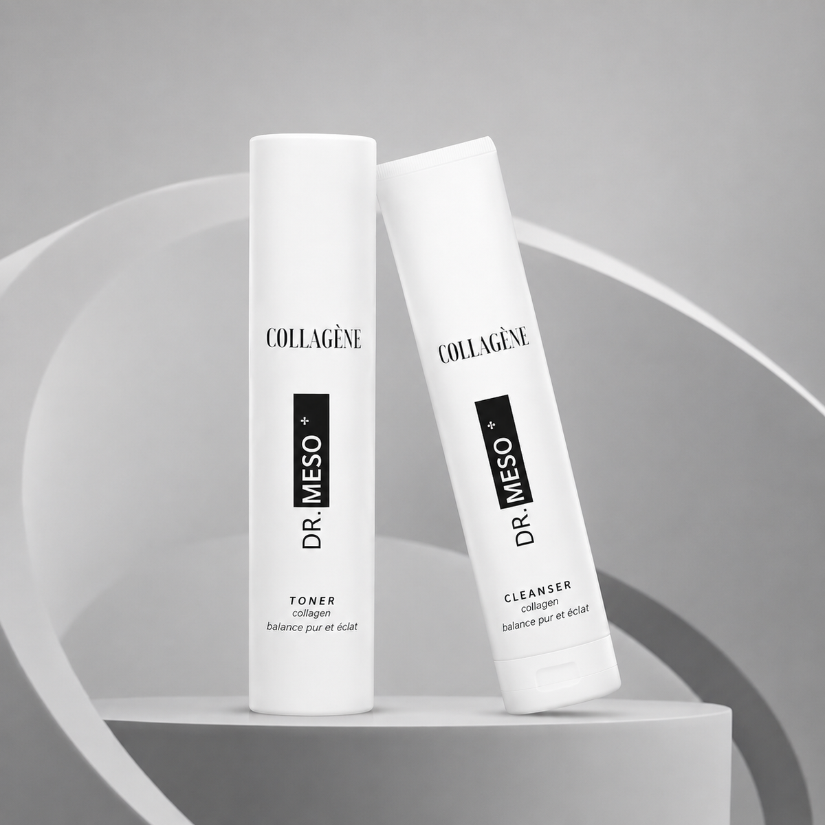 DR.MESO® Collagène Cleanser + Toner Duo for dry, mature and sensitive skin