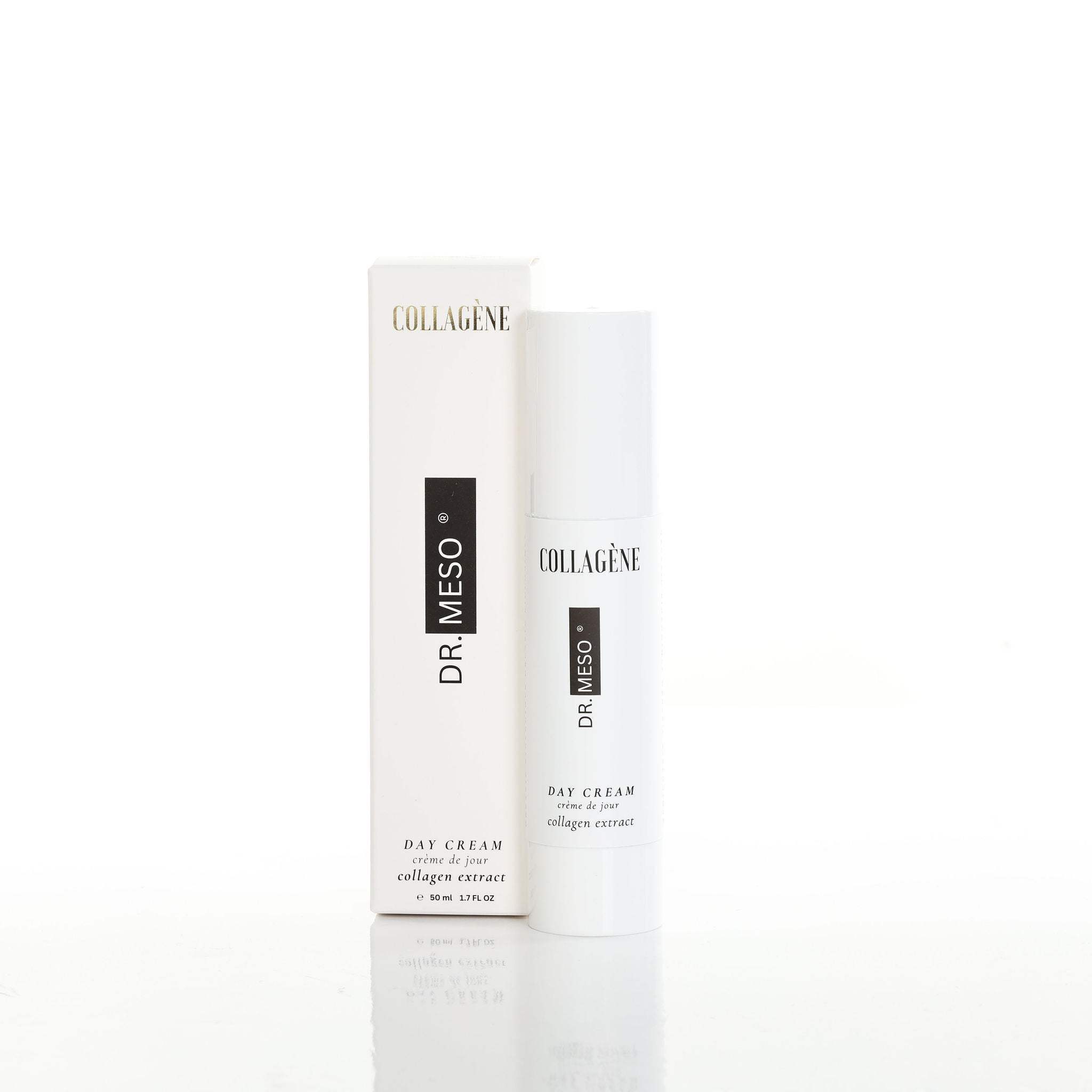 DR.MESO® Collagen Day Cream packaging for skincare routine