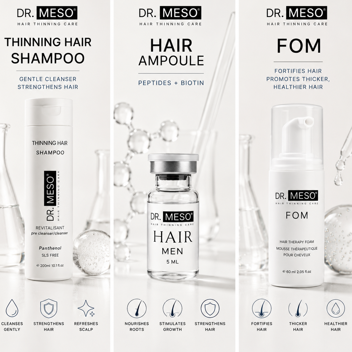 Hair Growth Support
With Peptides + Biotin