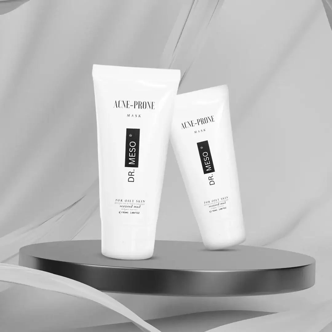 Clarifying face mask designed for acne-prone skin.