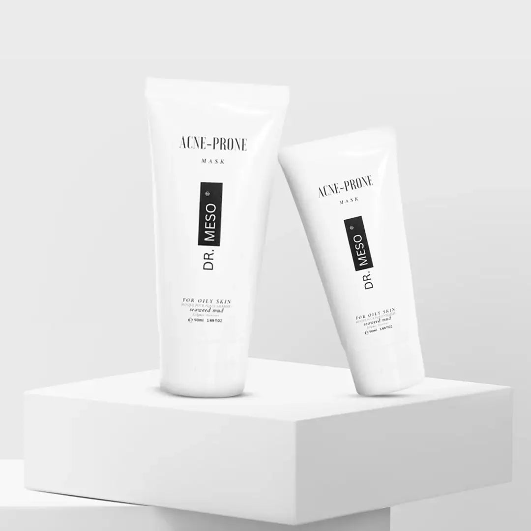 Clarifying face mask designed for acne-prone skin.