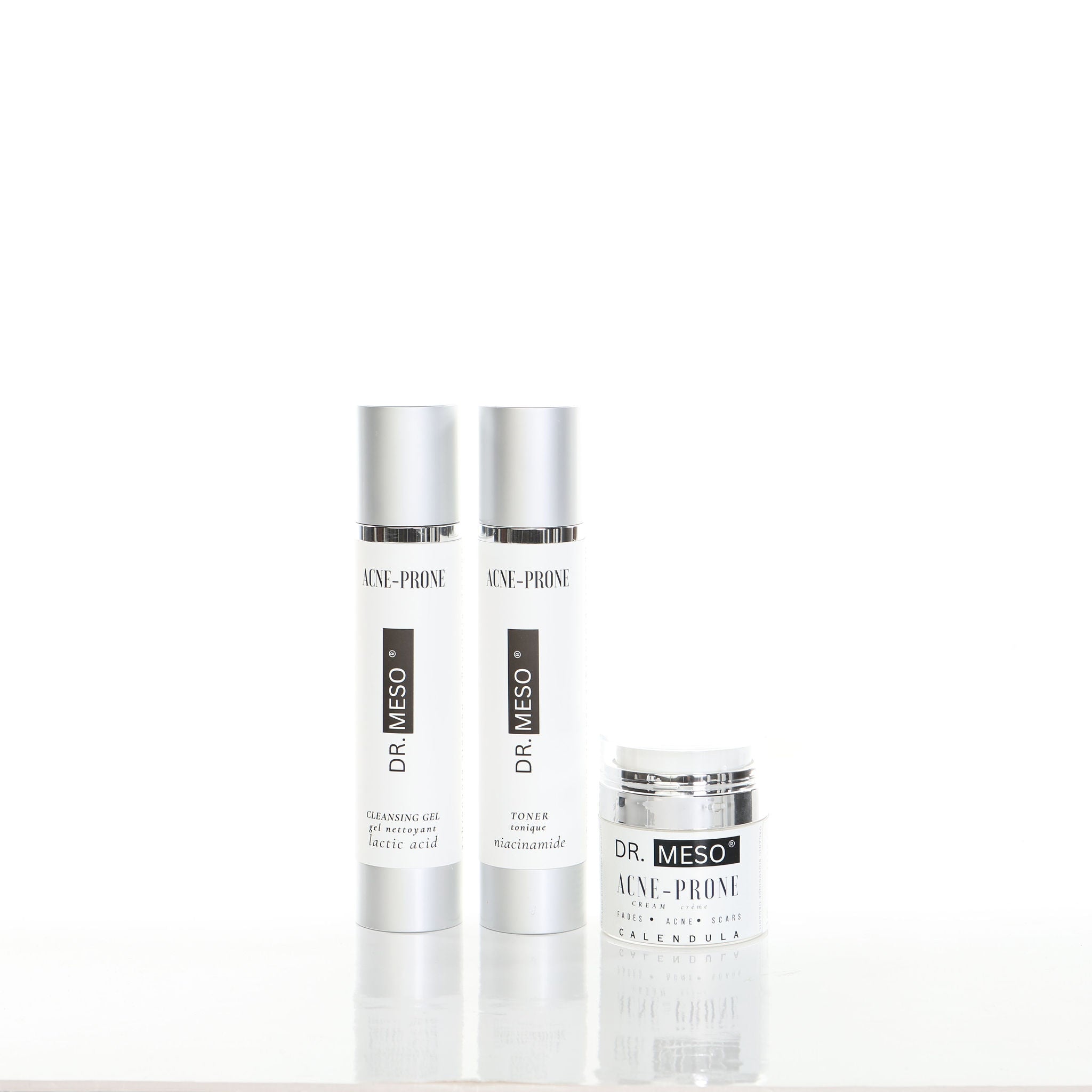 Dermatologically tested product for acne-prone skin