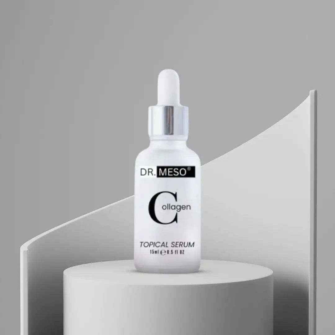 15ml bottle of collagen serum for skin hydration and firmness.