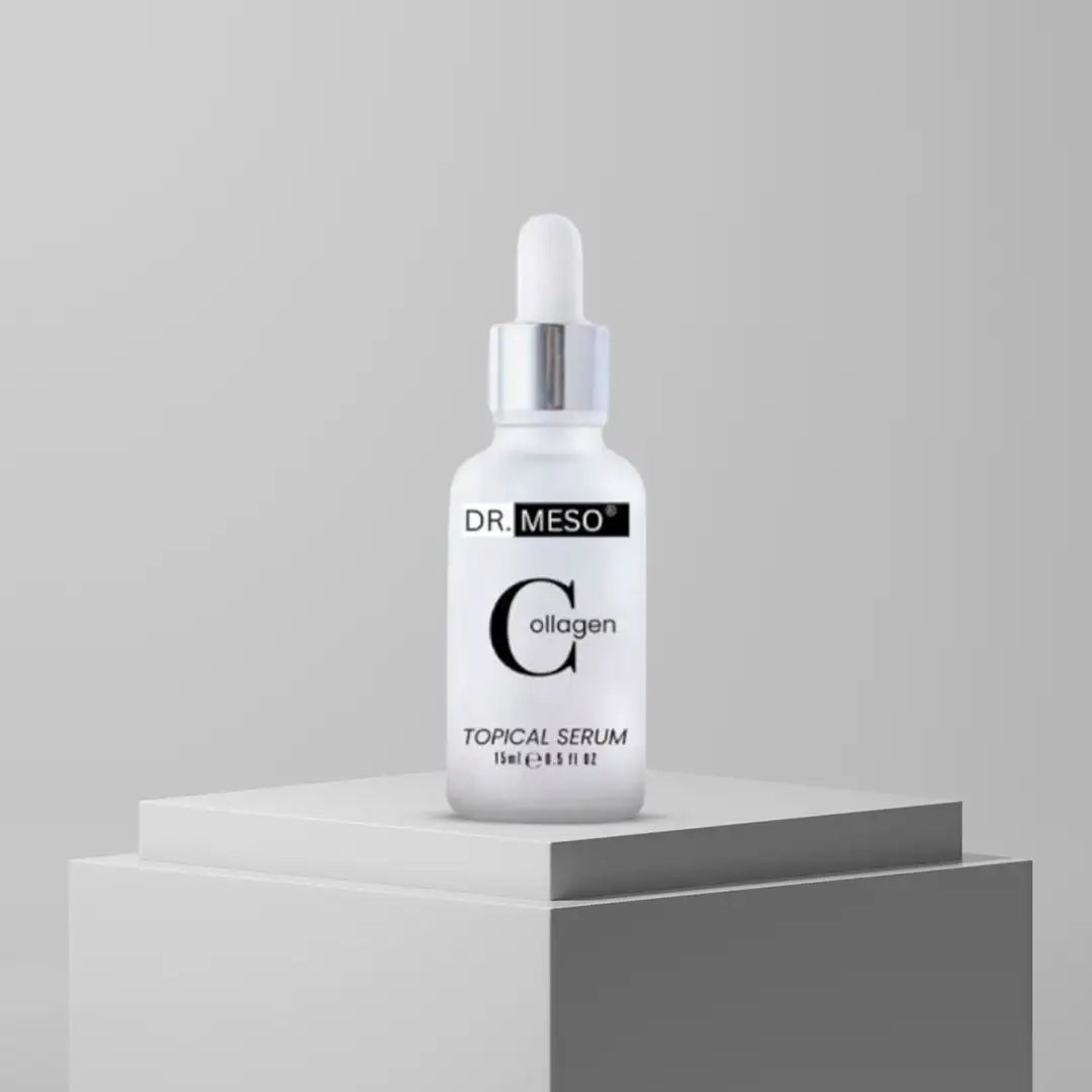 15ml bottle of collagen serum for skin hydration and firmness.