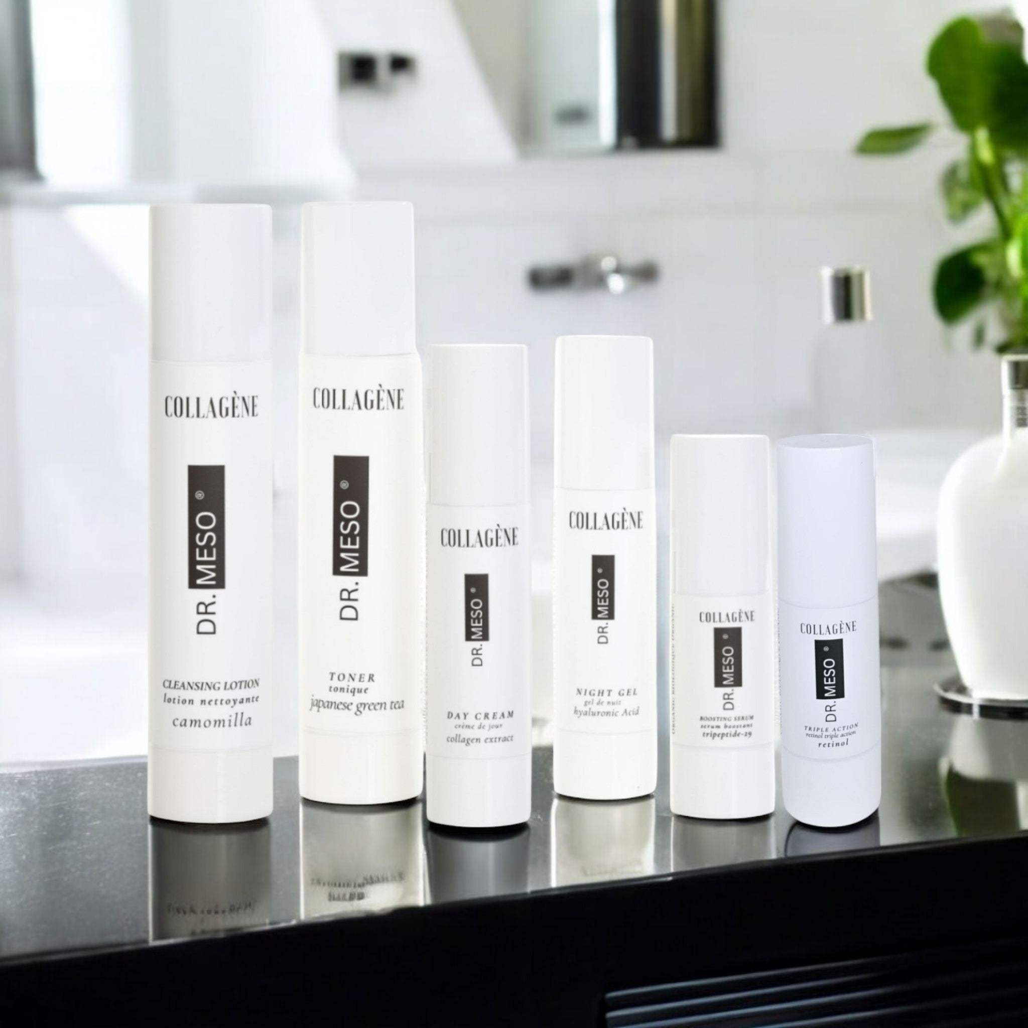 DR.MESO Collagen Dry Skin Kit – moisturizing products for hydration & skin repair, collagen cream Canada – 20% holiday discount