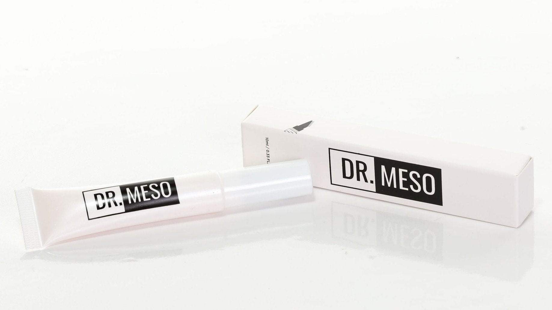 Tube of Dr. Meso Lip Volumizing Treatment for plumping lips.