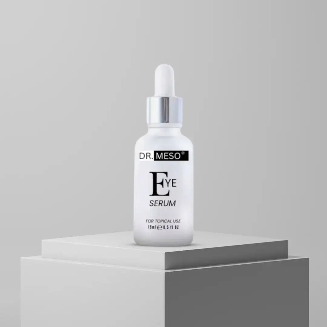 Eye serum applied under the eye to brighten and reduce fatigue.