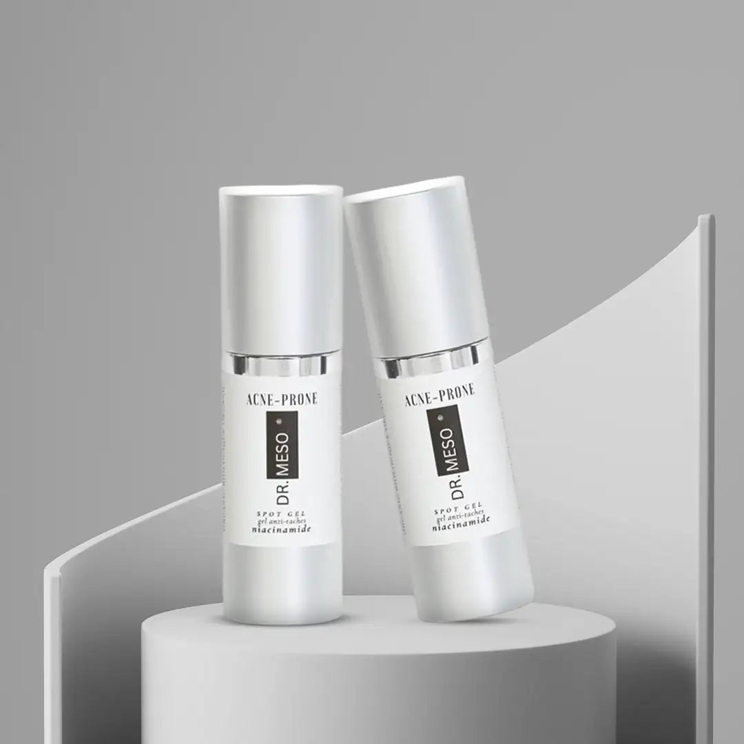 Spot treatment gel for acne-prone skin.