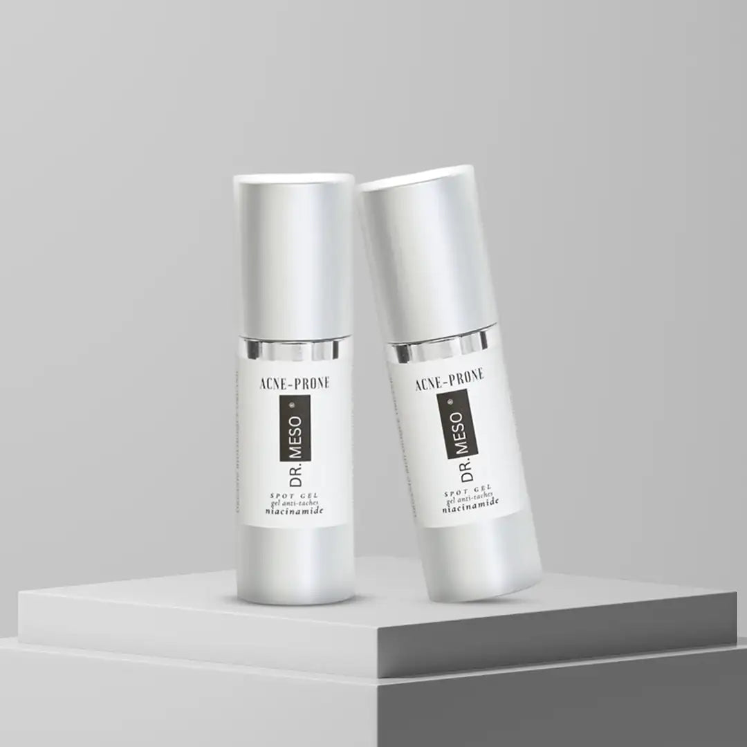 Spot treatment gel for acne-prone skin.