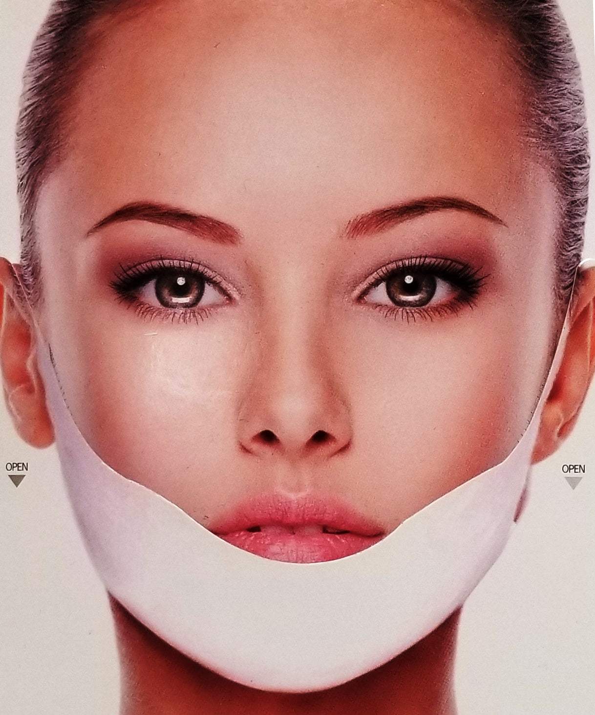 VShape Lifting Mask for firming and sculpting the jawline.